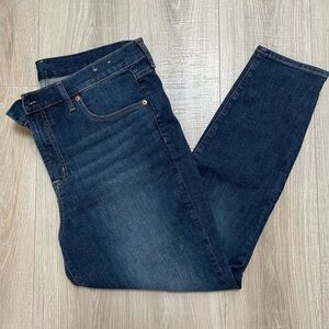 GAP True Skinny High Rise Jeans - Deep Indigo